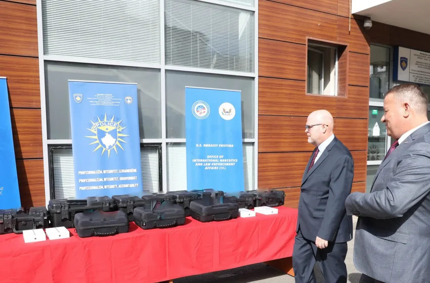  Policia e Kosovës pranon donacion 6 dronë nga Ambasada Amerikane si dhe IPK-ja pranon 1 dron