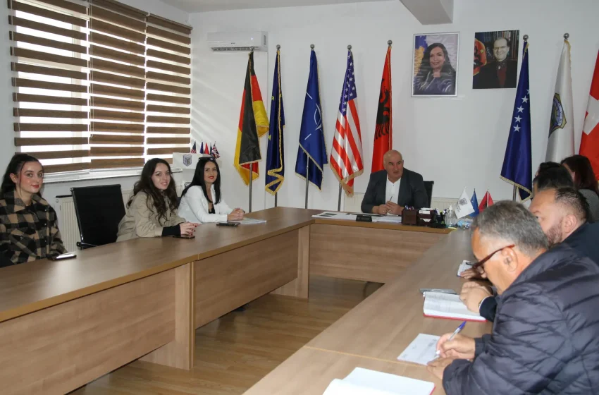  Kryetari i Vitisë priti në takim përfaqësues të projektit “Up To Youth”