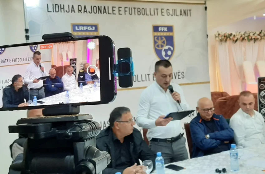  Armend Misini në krye të Lidhjes Rajonale të Futbollit të Gjilanit  (LRFGJ)