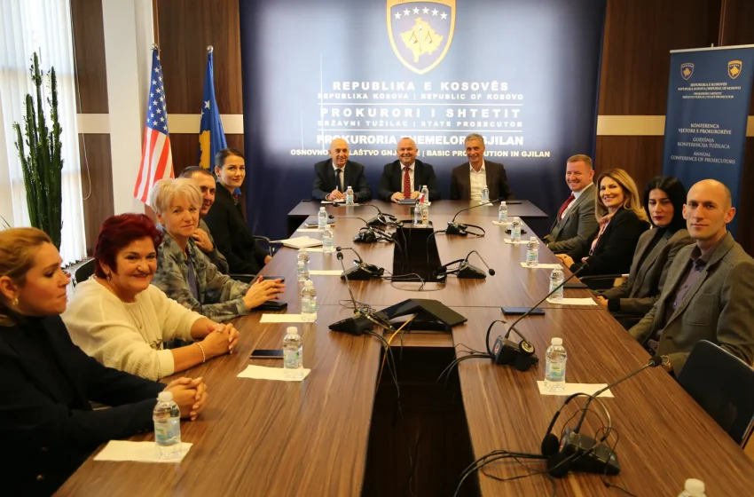  U.D. Kryeprokurori i Shtetit vizitoi Prokurorinë Themelore në Gjilan dhe Prokurorinë Themelore në Mitrovicë