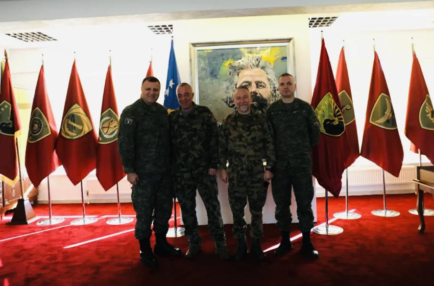  Gjeneral Ilir Qeriqi priti në takim Kolonelin Markus Schefer