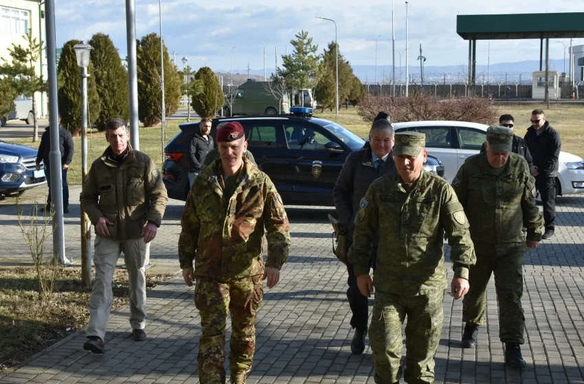 Zëvendëskomandanti i KFOR-it, vizitoi Gardën Kombëtare të FSK-së