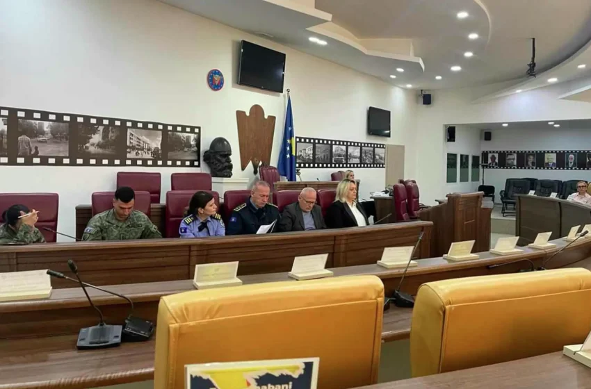  Gjilan: KKSB-ja diskutoi për çështjet e sigurisë