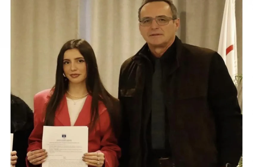  Nxënësja Lenë Osmani, shpresë olimpike, nënshkruan kontratë për bursë njëvjeçare me Komitetin Olimpik të Kosovës