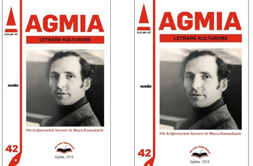  Doli numri më i ri (42) i revistës letrare – kulturore “Agmia”