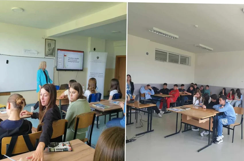  Dardanapress përfundon ciklin e trajnimeve me nxënës lidhur me edukimin për Trashëgiminë Kulturore të Komunës së Kamenicës