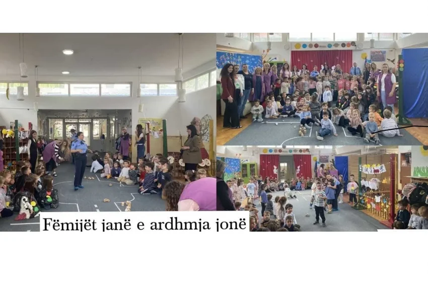  Policia e Kosovës vizitë në Kopshtin e Fëmijëve “Ardhmëria”, në Gjilan
