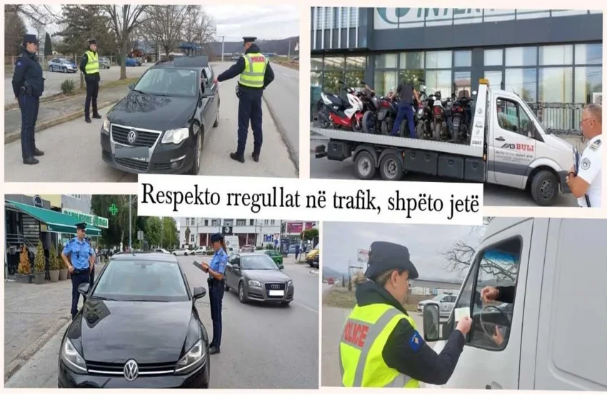  Rajoni i Gjilanit: Janë konfiskuar 26 patentë-shoferë