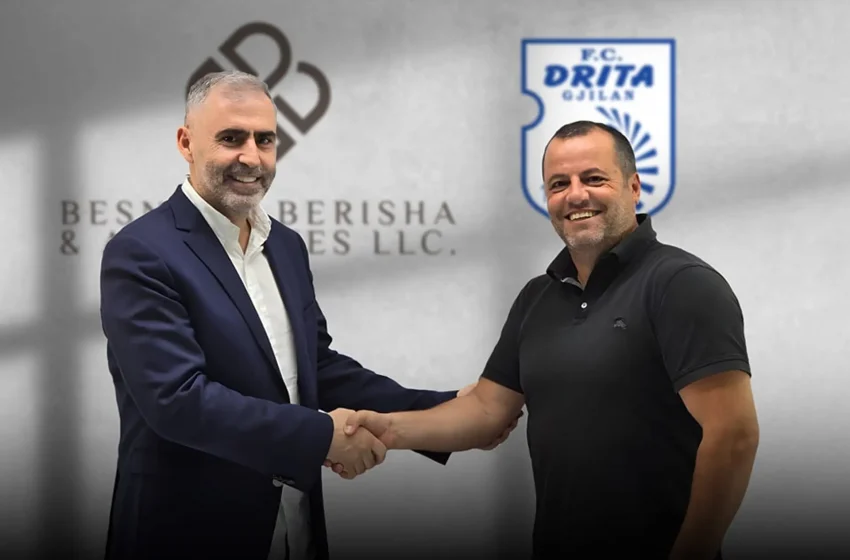  FC Drita nënshkruan marrëveshje bashkëpunimi me Besnik R. Berisha & Associates LLC