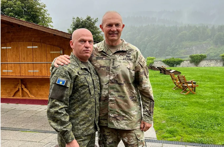  Komandanti i FSK-së takoi Shefin e Shtabit të Ushtrisë Amerikane