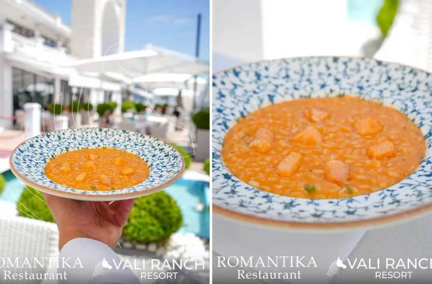  Vali Ranch, Restaurant Romantika – Rizoto me salmon