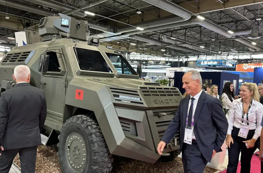  Zëvendësministri Syla po merr pjesë në Panairin e Industrisë së Mbrojtjes, Sigurisë dhe Teknologjisë “Eurosatory 2024”