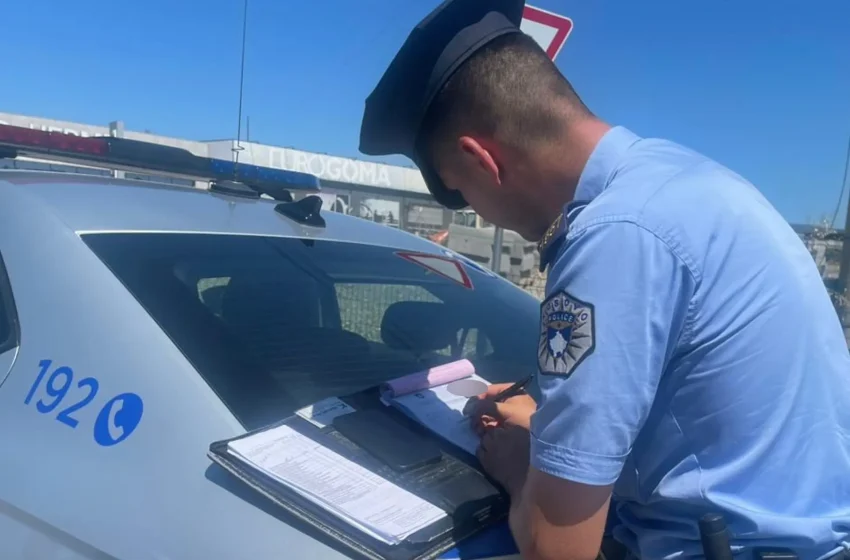  Policia shqipton 1 mijë e 767 gjoba trafiku brenda 24 orëve të fundit