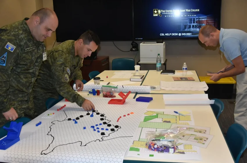  Oficerët e FSK-së marrin pjesë në trajnimin “War Game Designer Course”