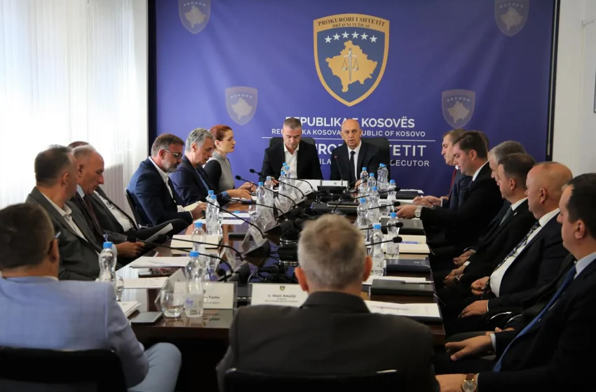  Diskutohet forcimi i bashkëpunimit ndërmjet Prokurorit të Shtetit dhe Policisë së Kosovës