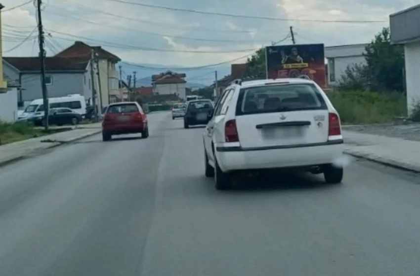  Vozitësit i caktohet masa e përkohshme e ndalim drejtimit të mjeteve motorike për shkak të tejkalimit të kolonës