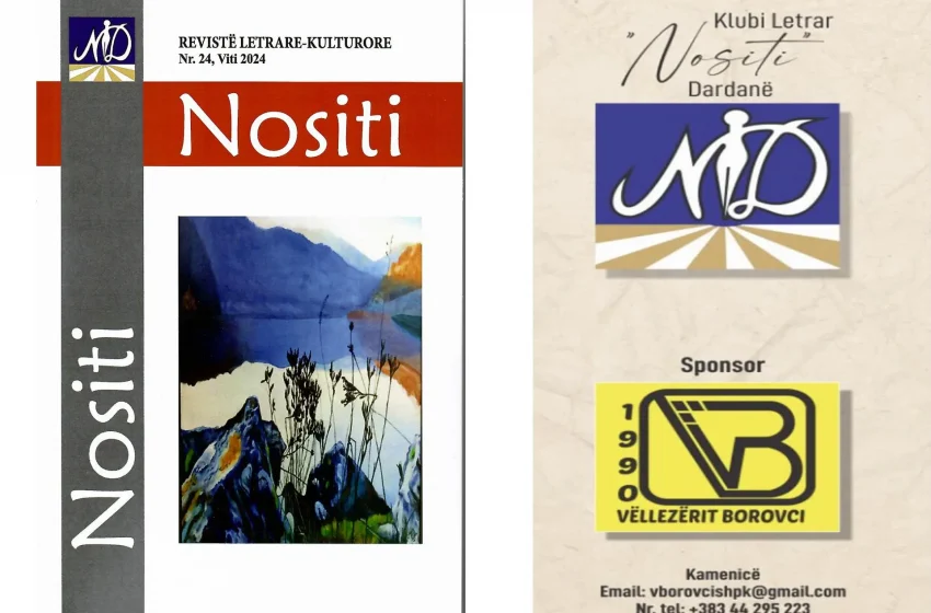  Doli nga shtypi numri 24 i Revistës “Nositi”