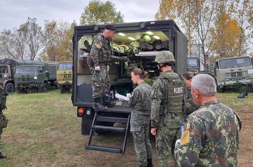  Regjimenti i Mjekësisë së FSK-së, merr pjesë në një ushtrim të përbashkët me Shërbimin Mjekësor të FARSH