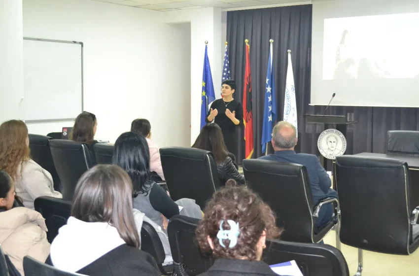  Universiteti Publik “Kadri Zeka” organizon sesion informues për Programin e Fellowship-it të Teach For Kosova