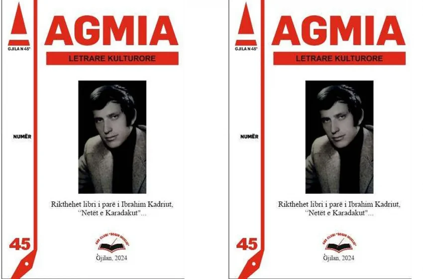  Përmbajtja e revistës letrare – kulturore “Agmia”, 45