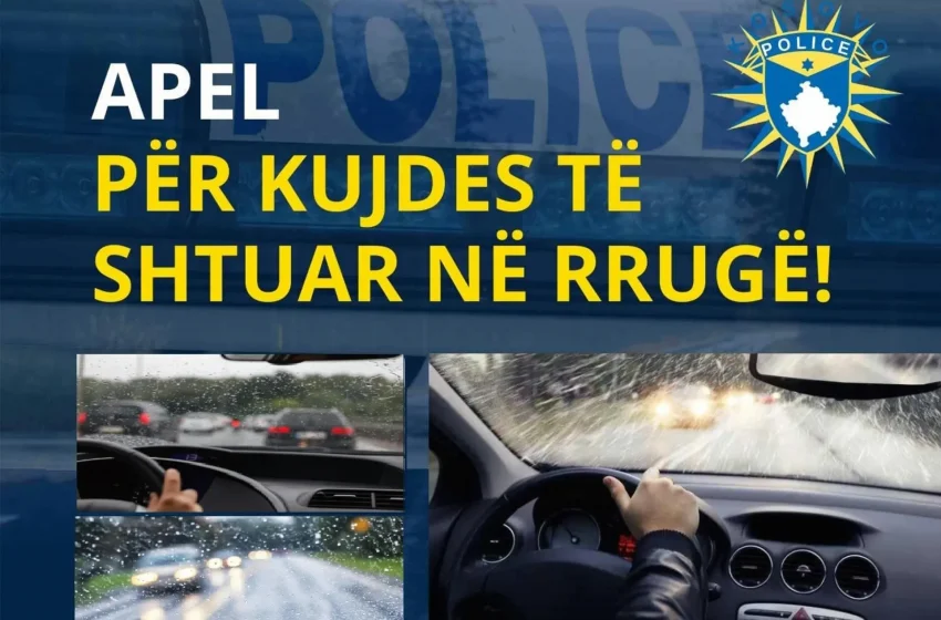  Policia apelon te të gjithë ngasësit që të respektojnë dispozitat ligjore në trafik