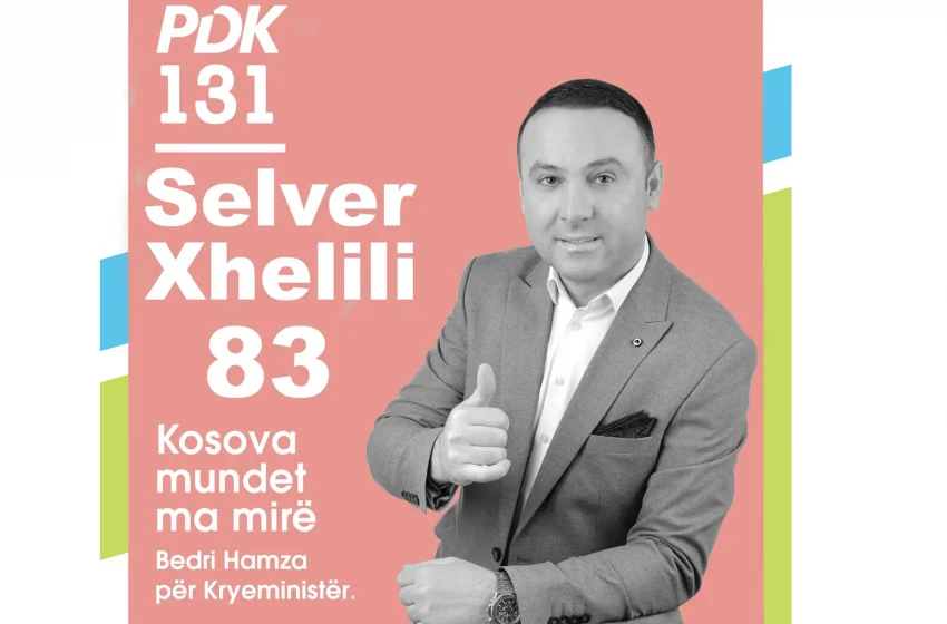  Selver Xhelili, kandidat i PDK-së për deputet në Kuvendin e Kosovës – 83