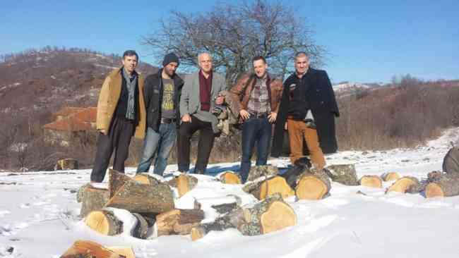 Vizitë në ditët e para të vitit 2017 në fshatin Priboc