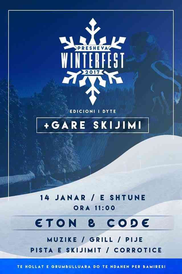 Presheva Winter Fest, adrenalinë dimërore në komunë të Preshevës