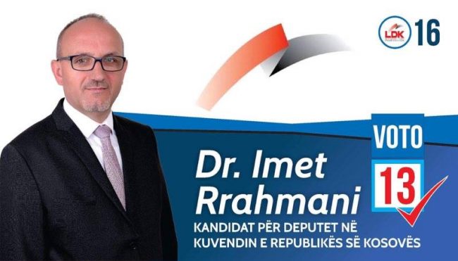 Dr. Imet Rrahmani: Ne nuk fillojmë, ne vazhdojmë me punë të hairit!