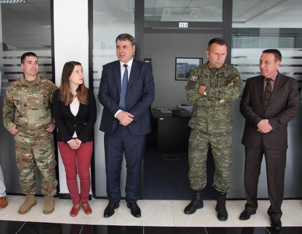 Në Ministrinë për FSK u hap zyra e përhershme  për Bashkëpunim të Mbrojtjes e Ambasadës Amerikane