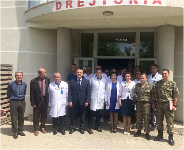 KFOR-i turk ndihmon Spitalin e Përgjithshëm të Gjilanit