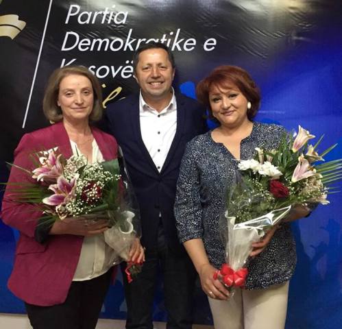 Jyksele Gjinolli kryetare e Gruas Demokratike të Kosovës (GDK) në Gjilan