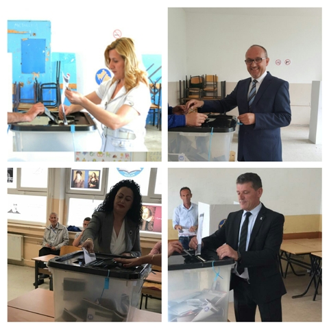 Votojnë kandidatët e LDK-së nga Gjilani