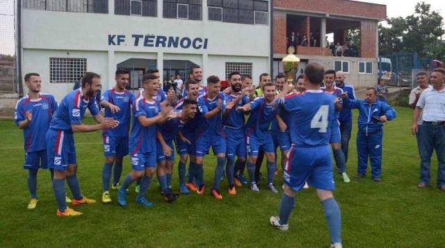 Klubi futbollistik “Tërnoci” kampion në dy liga, pret ndeshjen e barazhit