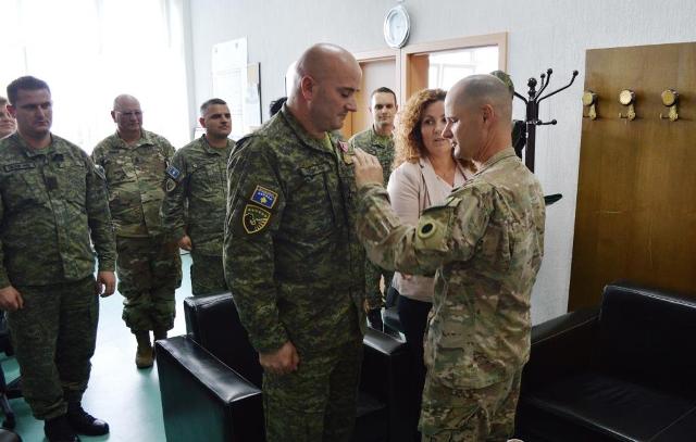 Gjeneral Brigade Enver Cikaqi nderohet me Medalje nga Guvernatori i Ohajo-s- SHBA