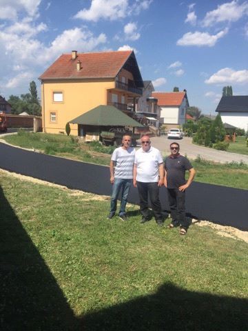 Asfaltohet një rrugë lagjore në fshatin Çifllak