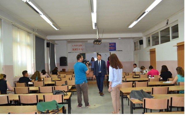 Në Universitetin “Kadri Zeka” u mbajtën provimet pranuese