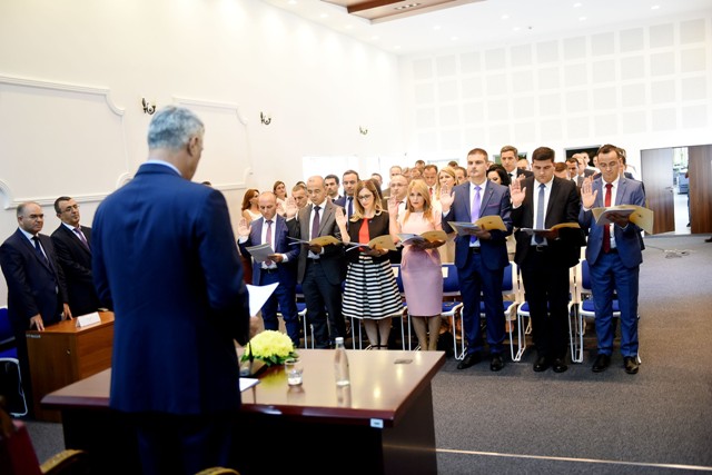 Presidenti Thaçi emëroi 53 gjyqtarë të rinj