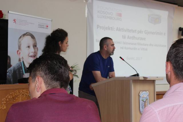 Ka filluar faza e aplikimit në projektin”Gjenerim i të ardhurave”