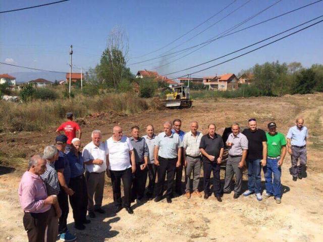 Në Pozheran nisin punimet në ndërtimin dhe rregullimin e tregut të gjelbër
