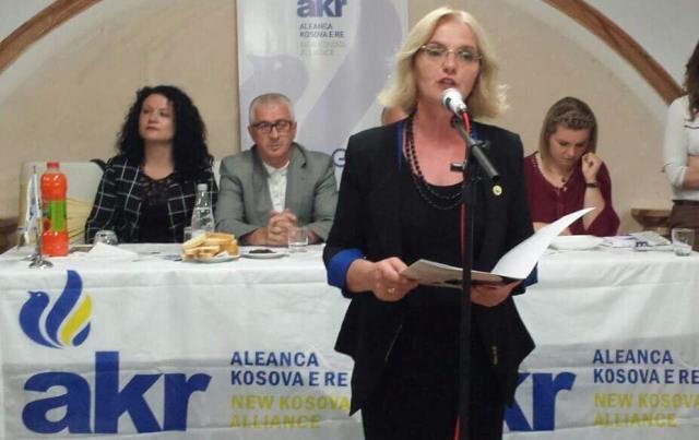 Ja lista e AKR-së, Vjollca Gagica-Matoshi bartëse e listës