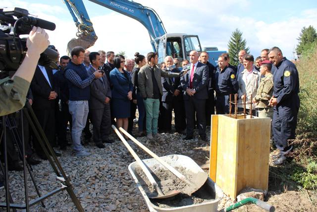 Fillojnë punimet në ndërtimin e objektit të ri të Shërbimit të Zjarrfikësve dhe Shpëtimit