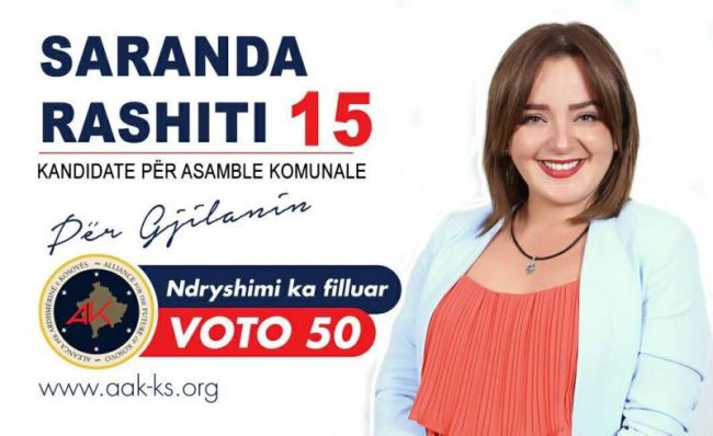 Saranda Rashiti: Rinia duhet të marr mbi supe përgjegjësinë për ta zhvilluar vendin