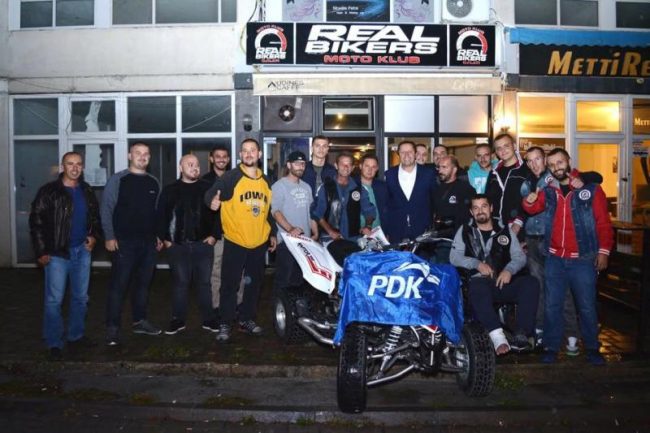 Pajaziti vizitoi klubin motoristik “Real Bikers”