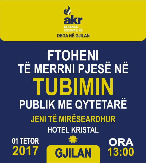 AKR: Njoftim