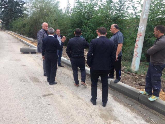 Haliti inspektoi punimet e shumta që po zhvillohen në fshatin Smirë