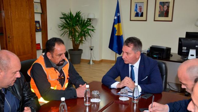 Pas ngjarjes tragjike, ministri Lekaj takon drejtorin e Bechtel&Enka, Riyadh Alkhazjari