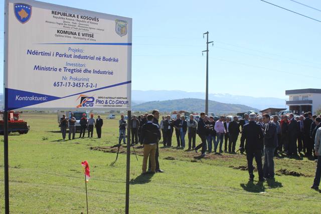 Nisin punimet për ndërtimin e Zonës Ekonomike me statusin “Park Industrial”