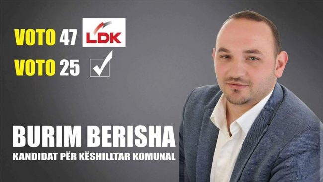 Votoni për zërin qytetar në kuvendin komunal, votoni LDK!