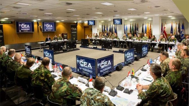 Komandanti i FSK-së po merr pjesë në Konferencën e Ushtrisë Amerikane për Evropë me ushtritë e Evropës